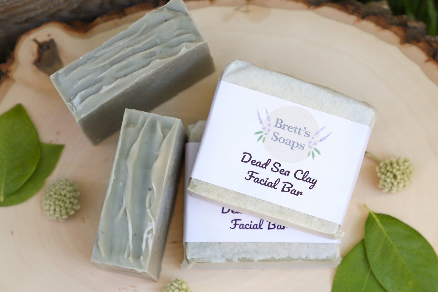 Dead Sea Clay Face Bar